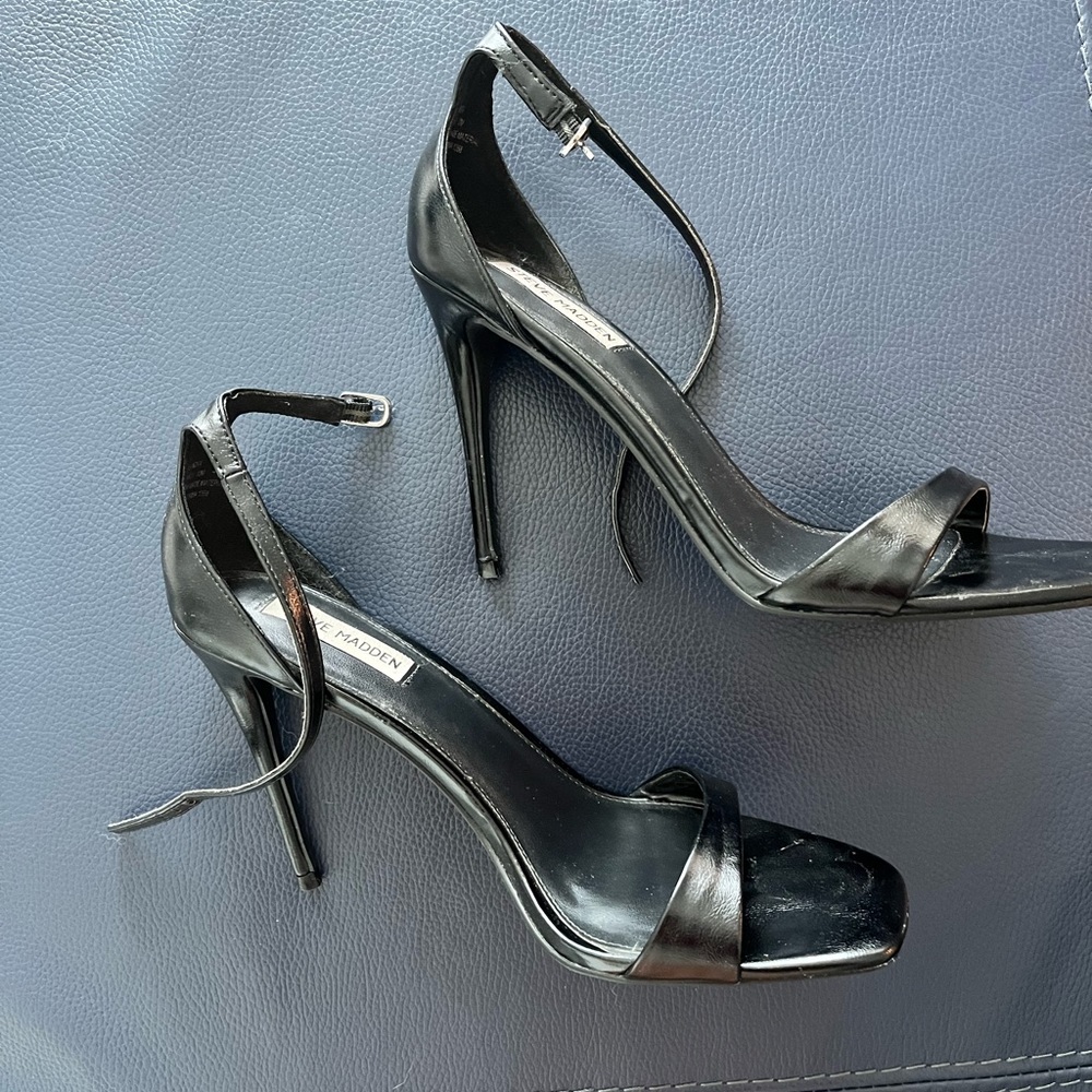 Steve Madden Black Stilettos